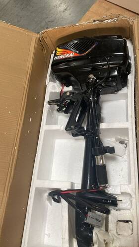 Ot-mllcr-3494 Hangkai Used 1200w Outboard Motor Engine Propeller Max. Speed 15km/h/9.3mph Power 120