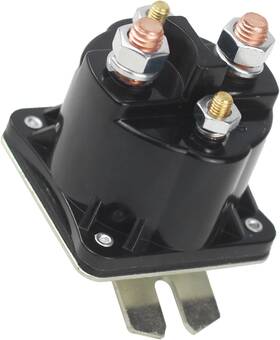Saz4201gj Hemrunk Dump Trailer Solenoid 4 Terminal Relay 100 Amp 12v