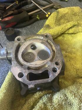 12210-zv1-405 Honda 4 Stroke 5 Hp Outboard Cylinder Head
