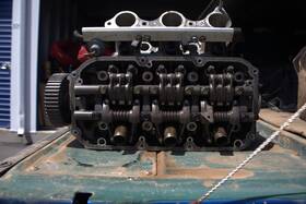 12215-zy3-000za Honda Bf225 225hp Outboard Port Cylinder Head With Fuel Rail And Injectors