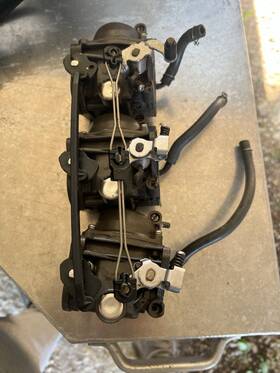 16100-zv7-405za Honda Oem Bf25a 25hp Outboard Carburetor Set