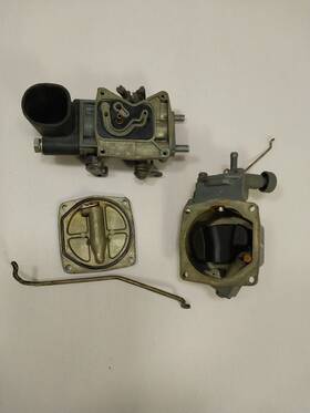 17201-921-030 Honda B75 Outboard Carburetor And Air Guide 1975-77