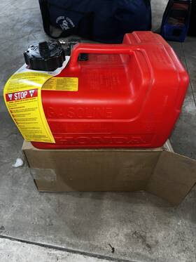 17500-zz5-0031 Honda 17500-zz5-0130 Outboard Motor 3gal Oem Fuel Portable Tank With Gauge