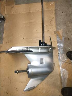 41100-zy6-715za Honda 2007-up Outboard Bf 135 150 25 Inch Lh Counter Rotation Lower Unit Gearcase