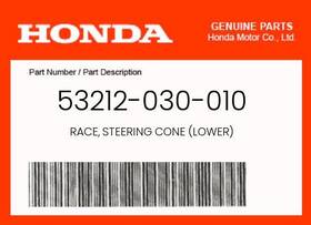 53212-030-010 Honda Genuine Race Steering Cone Lower -