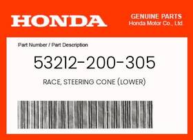 53212-200-305 Honda Genuine Race Steering Cone Lower -