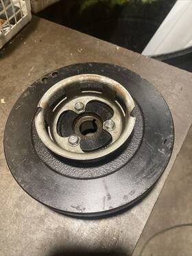 Gb608045020 Honda Bf9.9 Bf15 Outboard Flywheel And Starter Pulley