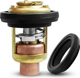 Retydrdjwq0719wqs Huquzn Thermostat With Gaskets Fit For Johnson Evinrude 5-235hp 1959-1995 Outboard