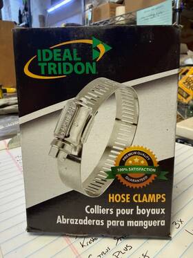 1xhc3 Ideal Tridon 10 Size 28 Hose Clamps 32mm To 57mm
