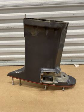 0335599 Johnson 105 150 175 Hp Midsection Outer Exhaust Housing Mid Section Faststrike