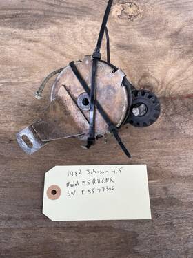 1980-1883 Johnson 0393617 4.5hp Recoil Rewind Starter Pull Crank Rope Assembly