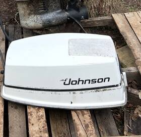 0395308 Johnson 40 Hp 2 Stroke Engine Cover Cowl Assembly Pn Fits 1984