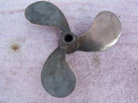 23d-39 Johnson Antique Outboard Motor Propeller V P Series 1930-49 12x12 Bronze