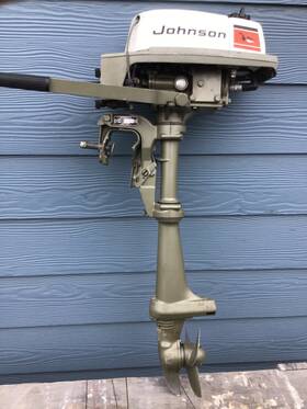 2r73-b Johnson 2r73b 2hp Outboard Motor With Manual Clean