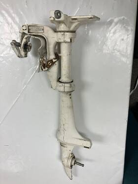 2r78r Johnson Vintage 1978 2 Hp Outboard Motor Lower Unit And Midsection -2r78r- Works
