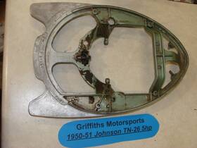 301539 Johnson 1950 51 Seahorse Tn-26 5hp Outboard Gas Fuel Tank Mount Bracket