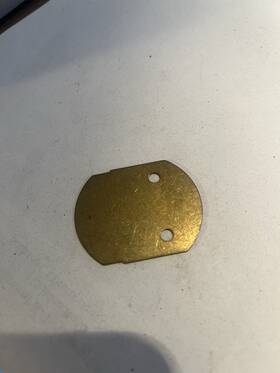 302674 Johnson Evinrude Choke Valve Vintage New Free Shipping