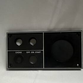 312693 Johnson 1960 S Evinrude Dash Panel Vintage