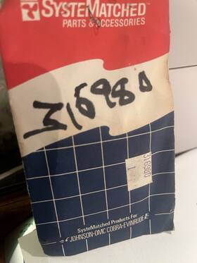 316980 Johnson Evinrude Carburetor Needle Brand New Free Shipping Last One
