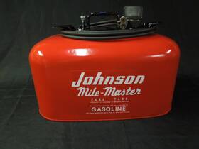375777 Johnson Omc Evinrude Mile Master Cruis-a-day 6 Gallon Dual Line Fuel Tank