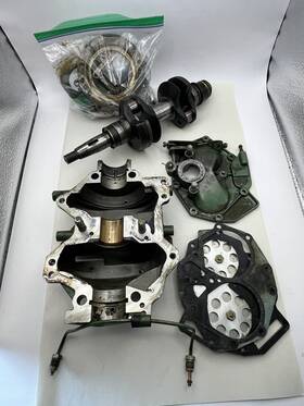376830 Johnson 1955 Seahorse 10 Hp Qd-16 Outboard Motor Powerhead Parts Lot