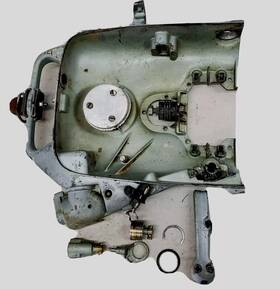 377211 Johnson Evinrude Lark Ll Outboard 40 Hp Shaft Throttle Engine Base Model 35520