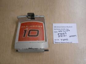 377597 Johnson 378183 378181 Serhorse 1961 10hp Qd-22 Tilt Handle T124b