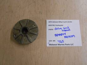 65es73r Johnson 383842 385059 1973 65hp Outboard Starter Drive End Head T65