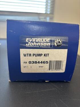 0384465 Johnson 384465 New Evinrude Water Pump Kit