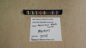 395357 Johnson 1987 110hp V4 2-str Outboard Terminal Block Cover T172