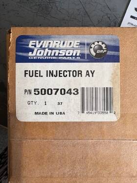 5007043 Johnson Evinrude Fuel Injector Assembly Part #5007043
