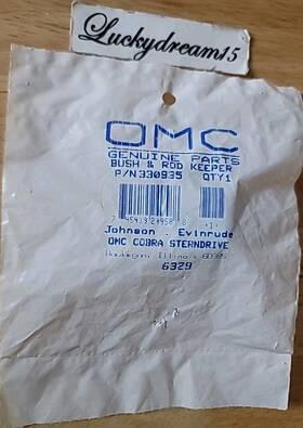 0330935 Johnson Evinrude Omc New Oem 330935 Rod Keeper Bushing