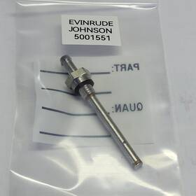 5001551 Johnson Evinrude Omc New Oem Ficht Exhaust Pressure Nipple Ay W Seal Gasket