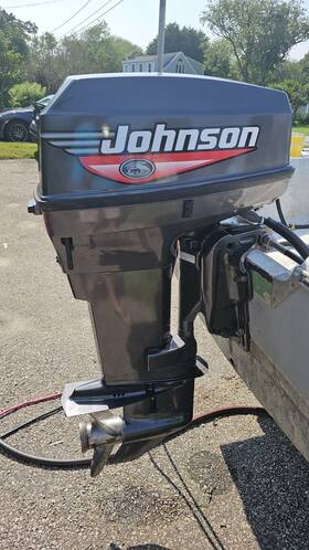 J50elee Johnson 1999 50hp Evinrude Fully Serviced Outboard Motor