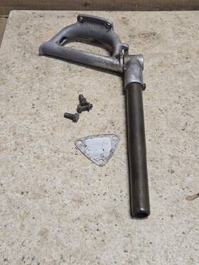 Ka-10 Johnson Antique 1940 9.8hp Outboard Motor Carry And Tiller Handle Bracket