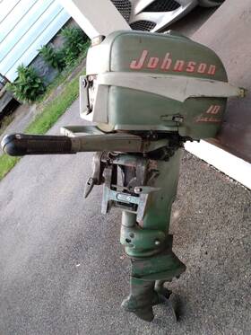Qd-16 Johnson Seahorse 10hp Outboard Motor