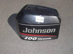 Venom-200 Johnson Venom 200 Hp V6 Outboard Engine Cover Top Cowl