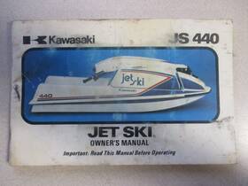 99964-0037-01 Kawasaki Factory Owners Manual Jet Ski 1975-1978 Js440 440