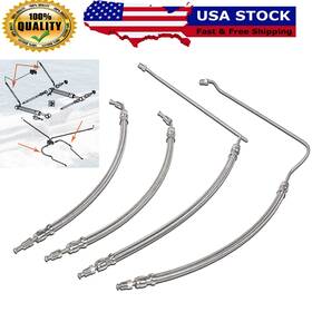 9b-104a Ky-auto Trim Tilt Hydraulic Ram Cylinder Hose Kit For Mercruiser Alpha And Bravo 1