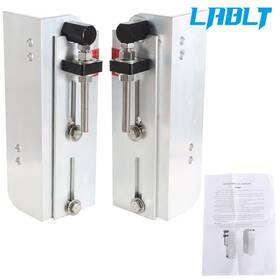 Om228519oc Lablt New 6 Inch Adjustable Aluminum Outboard Boat Set Back Plate