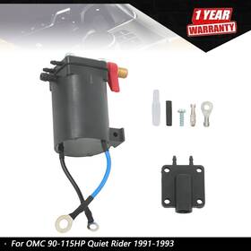 Tur1190772i Labwork Fuel Primer Choke Solenoid 5828665 Fit For Omc 90-115hp Quiet Rider 1991-1993