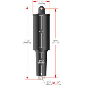 15056-001 Lenco Extreme Duty Actuator 12v 2-1/4inch Stroke With 3/8inch