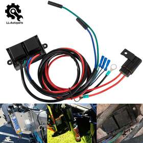 Ll-auto Ahjrelaykit-2-dp For Atlas Series Hydraulic Jack Plate Relay Wiring Harness Kit