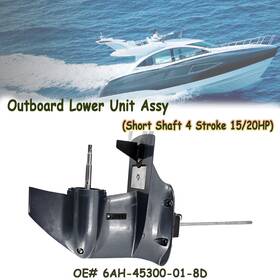 6ah-45300-02-4d Luftmeister-aus For Yamaha 4 Stroke 15/20hp Outboard Lower Unit Assy Short Shaft 6ah45300018d
