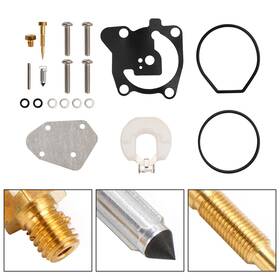 P003-a034 Madhornets Carburetor Carb Rebuild Kit Fit For Yamaha 2 Stroke 40hp E40x Outboard Motor Us