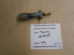 18-8069 Mariner Sierra Marine Off A 1984 90hp 6-cyl Outboard Fuel Connector T9