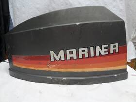 2190-9163a8 Mariner 1985 25xd 25hp Top Cowling Mercury Motor Outboard