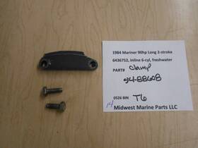 54-88608 Mariner 1984 90hp 6-cyl Outboard Clamp T6