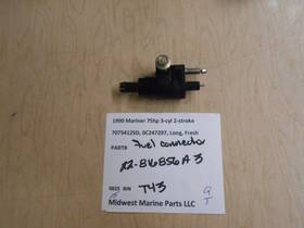 22-816856a Mariner 816856a 3 1990 75hp Outboard Fuel Connector T43