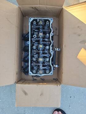 825034a9 Mariner Oem 96-00 Mariner/mercury 50hp 50/45/40 4 Stroke Cylinder Head Cam Valves Assy